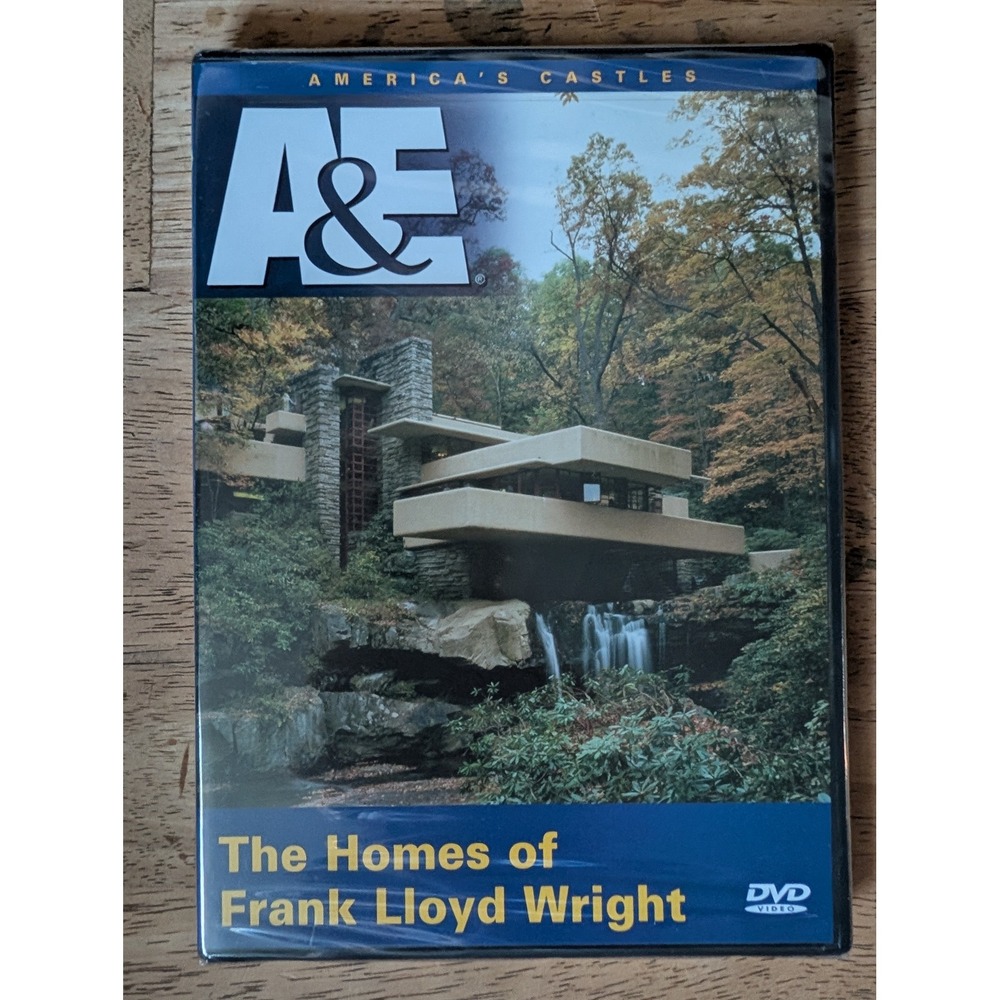 A&E America's Castles The Homes of Frank Lloyd Wright DVD New Sealed AAE-72905